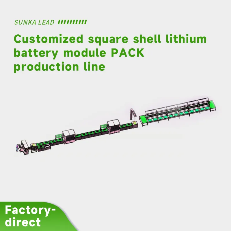 Custom Prismatic Aluminum-Shell Lithium Battery PACK Product